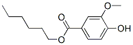 CAS#: 84375-71-3, 4-Hydroxy-3-Methoxybenzoic Acid Hexyl Ester