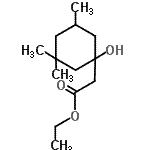 CAS 登录号：84434-61-7， 乙基(1-羟基-3,3,5-三甲基环己基)乙酸酯