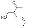 CAS 登录号：84434-63-9， 3-(羟基甲基)-6-甲基庚-5-烯-2-酮