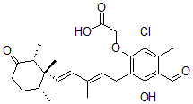 CAS 登录号：84435-25-6， 4-O-羧甲基壳二孢氯素