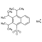 CAS#: 84455-46-9, Ammonium 2,3,4-triisopropyl-1-naphthalenesulfonate