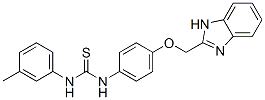 CAS#: 84484-03-7, 3-[4-(1H-Benzoimidazol-2-Ylmethoxy)Phenyl]-1-(3-Methylphenyl)Thiourea