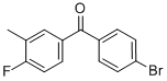 CAS#: 844879-20-5, 4-Bromo-4'-Fluoro-3'-Methylbenzophenone