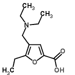 CAS#: 844882-34-4, 4-[(Diethylamino)methyl]-5-ethyl-2-furoic acid