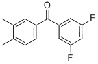 CAS#: 844885-21-8, 3,5-Difluoro-3',4'-Dimethylbenzophenone