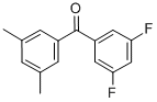 CAS#: 844885-22-9, 3,5-Difluoro-3',5'-Dimethylbenzophenone