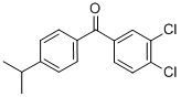 CAS#: 844885-26-3, 3,4-Dichloro-4'-Iso-Propylbenzophenone