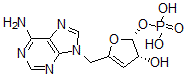 CAS 登录号：84498-18-0， 5'-(6-氨基嘌呤-9-基)-5'-脱氧呋喃核糖 1',2'-环单磷酸酯