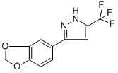 CAS 登录号：845266-32-2， 3-(1,3-苯并二氧戊环-5-基)-5-(三氟甲基)-1H-吡唑