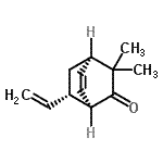 CAS#: 845293-94-9, (1R,4R,7S)-3,3-Dimethyl-7-vinylbicyclo[2.2.2]oct-5-en-2-one