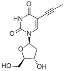 CAS 登录号：84558-94-1， 2'-脱氧-5-(1-丙炔-1-基)-尿苷