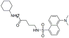 CAS 登录号：84560-02-1， 4-[[[5-(二甲基氨基)-1-萘基]磺酰基]氨基]丁酸与环己胺的化合物(1:1)