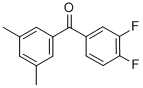 CAS#: 845781-09-1, 3,4-Difluoro-3',5'-Dimethylbenzophenone