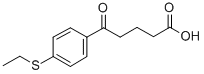 CAS 登录号：845790-39-8， 5-(4-乙基噻吩基)-5-氧代戊酸