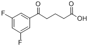 CAS 登录号：845790-50-3， 5-(3,5-二氟苯基)-5-氧代戊酸