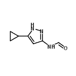 CAS#: 845816-40-2, N-(5-Cyclopropyl-1H-pyrazol-3-yl)formamide