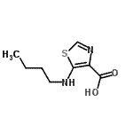 CAS#: 84636-40-8, 5-(Butylamino)-1,3-thiazole-4-carboxylic acid