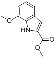 CAS 登录号：84638-71-1， 7-甲氧基-1H-吲哚-2-羧酸甲酯