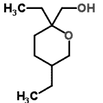 CAS#: 84642-63-7, (2,5-Diethyltetrahydro-2H-pyran-2-yl)methanol