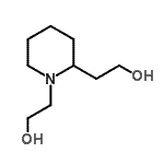 CAS#: 84681-78-7, 2,2'-(1,2-Piperidinediyl)diethanol