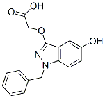 CAS#: 84745-02-8, 2-[1-(Benzyl)-5-hydroxyindazol-3-yl]oxyacetic acid