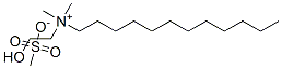 CAS 登录号：84753-05-9， 十二烷基(2-羟基乙基)二甲基铵甲磺酸盐