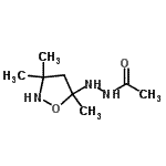 CAS#: 847678-91-5, N'-(3,3,5-Trimethyl-1,2-oxazolidin-5-yl)acetohydrazide