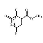 CAS#: 847823-45-4, Methyl (1R,4S,5S)-4-fluoro-3-oxo-2-oxabicyclo[2.2.2]oct-7-ene-5-carboxylate