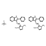 CAS#: 84787-88-2, Bis{1,4-dimethyl-5-[(E)-(2-phenyl-1H-indol-3-yl)diazenyl]-1H-1,2,4-triazol-4-ium} sulfate