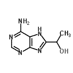 CAS#: 847978-03-4, 1-(6-Amino-1H-purin-8-yl)ethanol