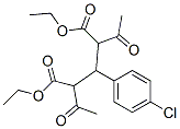 CAS 登录号：84803-73-6， 2,4-二乙酰基-3-(4-氯苯基)戊二酸二乙酯