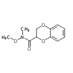 CAS#: 848170-22-9, N-Methoxy-N-methyl-2,3-dihydro-1,4-benzodioxine-2-carboxamide
