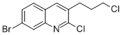 CAS#: 848170-47-8, 2-Chloro-3-(3-Chloropropyl)-7-Bromoquinoline