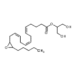 CAS#: 848667-56-1, 1,3-Dihydroxy-2-propanyl (5Z,8Z,11Z)-13-(3-pentyl-2-oxiranyl)-5,8,11-tridecatrienoate