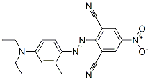 CAS#: 84870-65-5, 2-[[4-(Diethylamino)-2-Methylphenyl]Azo]-5-Nitrobenzene-1,3-Dicarbonitrile