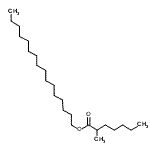 CAS#: 84878-28-4, Hexadecyl 2-methylheptanoate