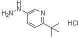 CAS#: 848841-56-5, 2-(1,1-Dimethylethyl)-5-Hydrazinyl-Pyridine Hydrochloride (1:1)
