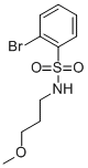 CAS 登录号：848906-56-9， 2-溴-N-(3-甲氧基丙基)苯磺酰胺