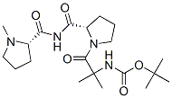 CAS#: 84902-97-6, Tert-Butyl N-[2-Methyl-1-[(2S)-2-[[(2S)-1-Methylpyrrolidine-2-Carbonyl]Carbamoyl]Pyrrolidin-1-Yl]-1-Oxo-Propan-2-Yl]Carbamate