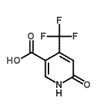 CAS 登录号：849020-87-7， 6-氧代-4-(三氟甲基)-1,6-二氢-3-吡啶羧酸