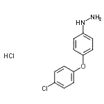 CAS#: 849021-09-6, [4-(4-Chlorophenoxy)phenyl]hydrazine hydrochloride (1:1)