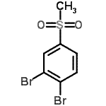 CAS 登录号：849035-70-7， 1,2-二溴-4-(甲基磺酰基)苯