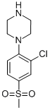 CAS#: 849035-72-9, 1-[2-Chloro-4-(Methylsulfonyl)Phenyl]Piperazine