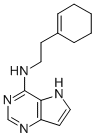 CAS#: 84905-70-4, N-(2-(1-Cyclohexen-1-Yl)Ethyl)-5H-Pyrrolo(3,2-d)Pyrimidin-4-Amine