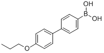 CAS 登录号：849062-20-0， 4-(4'-丙氧基苯基)苯硼酸