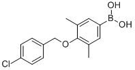 CAS#: 849062-38-0, B-[4-[(4-Chlorophenyl)methoxy]-3,5-dimethylphenyl]-Boronic acid