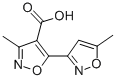 CAS 登录号：849066-63-3， 3-甲基-5-(5-甲基异恶唑-3-基)异恶唑-4-羧酸