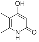 CAS 登录号：84953-72-0， 4-羟基-5,6-二甲基-2(1H)-吡啶酮