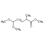 CAS 登录号：84962-95-8， 甲基3-[(二甲氧基甲基)硅烷基]-2-甲基丙酸酯
