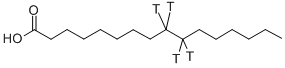 CAS#: 84982-60-5, Hexadecanoic-9,9,10,10-T4acid